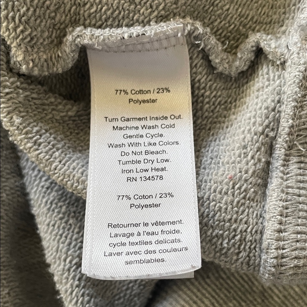 Vineyard Vines Quilted Yoke Half-Zip Sweater - Light Gray & Black - Picture 8 of 11